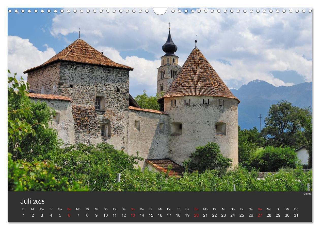 Bild: 9783435825165 | Der Vinschgau (Wandkalender 2025 DIN A3 quer), CALVENDO Monatskalender