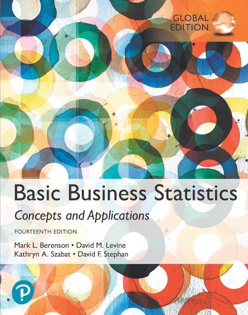 Cover: 9781292265032 | Basic Business Statistics, Global Edition | David Levine (u. a.)