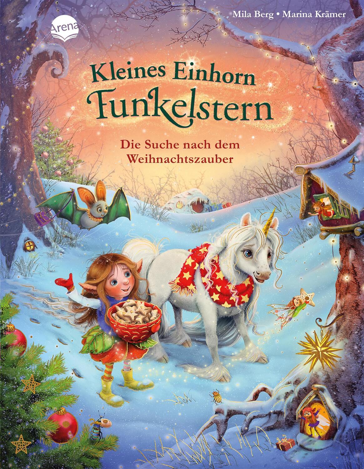 Cover: 9783401714615 | Kleines Einhorn Funkelstern. Die Suche nach dem Weihnachtszauber