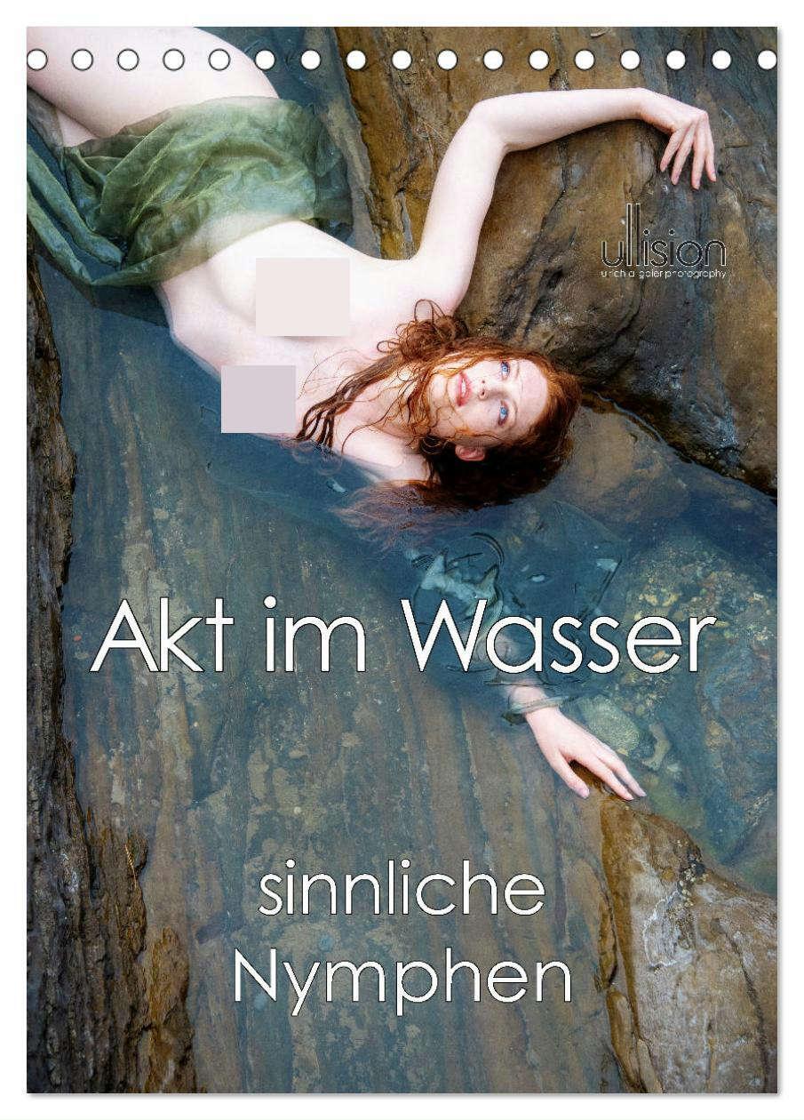 Cover: 9783435893157 | Akt im Wasser - sinnliche Nymphen (Tischkalender 2025 DIN A5 hoch),...