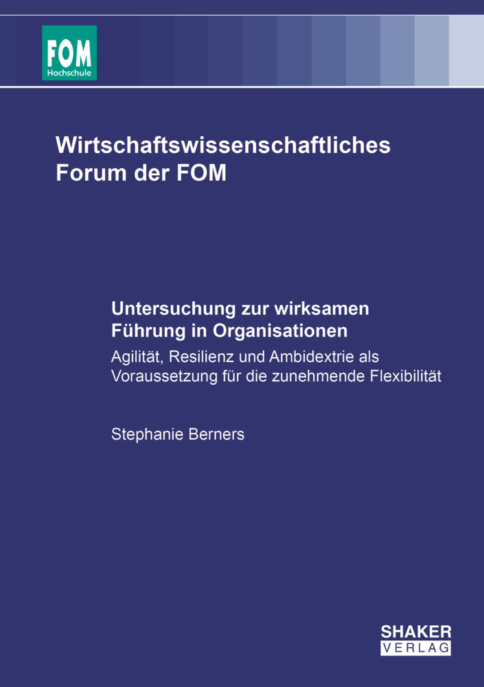 Cover: 9783844087024 | Untersuchung zur wirksamen Führung in Organisationen | Berners | Buch