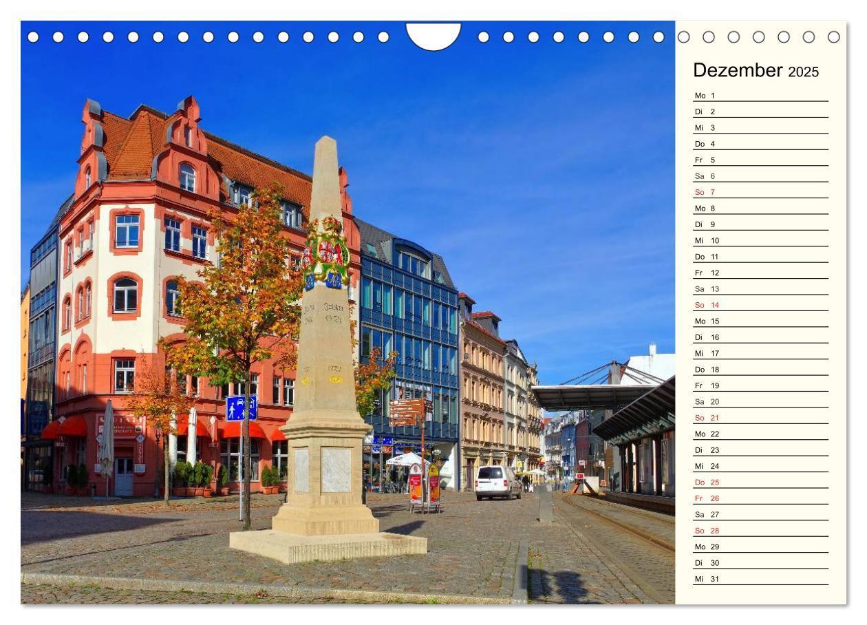 Bild: 9783435511525 | Zwickau - Stadt an der Mulde (Wandkalender 2025 DIN A4 quer),...