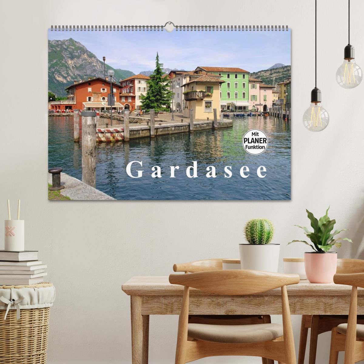 Bild: 9783435530458 | Gardasee (Wandkalender 2025 DIN A2 quer), CALVENDO Monatskalender