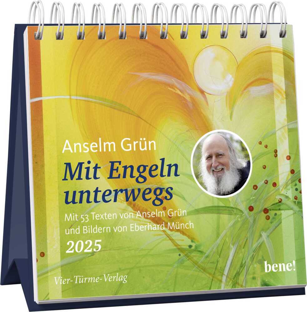 Cover: 4251693903826 | Wochenkalender 2025: Mit Engeln unterwegs | Anselm Grün | Kalender