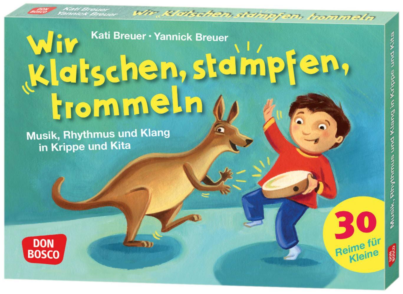 Cover: 4260694920145 | Wir klatschen, stampfen, trommeln | Kati Breuer | Box | 32 S. | 2024