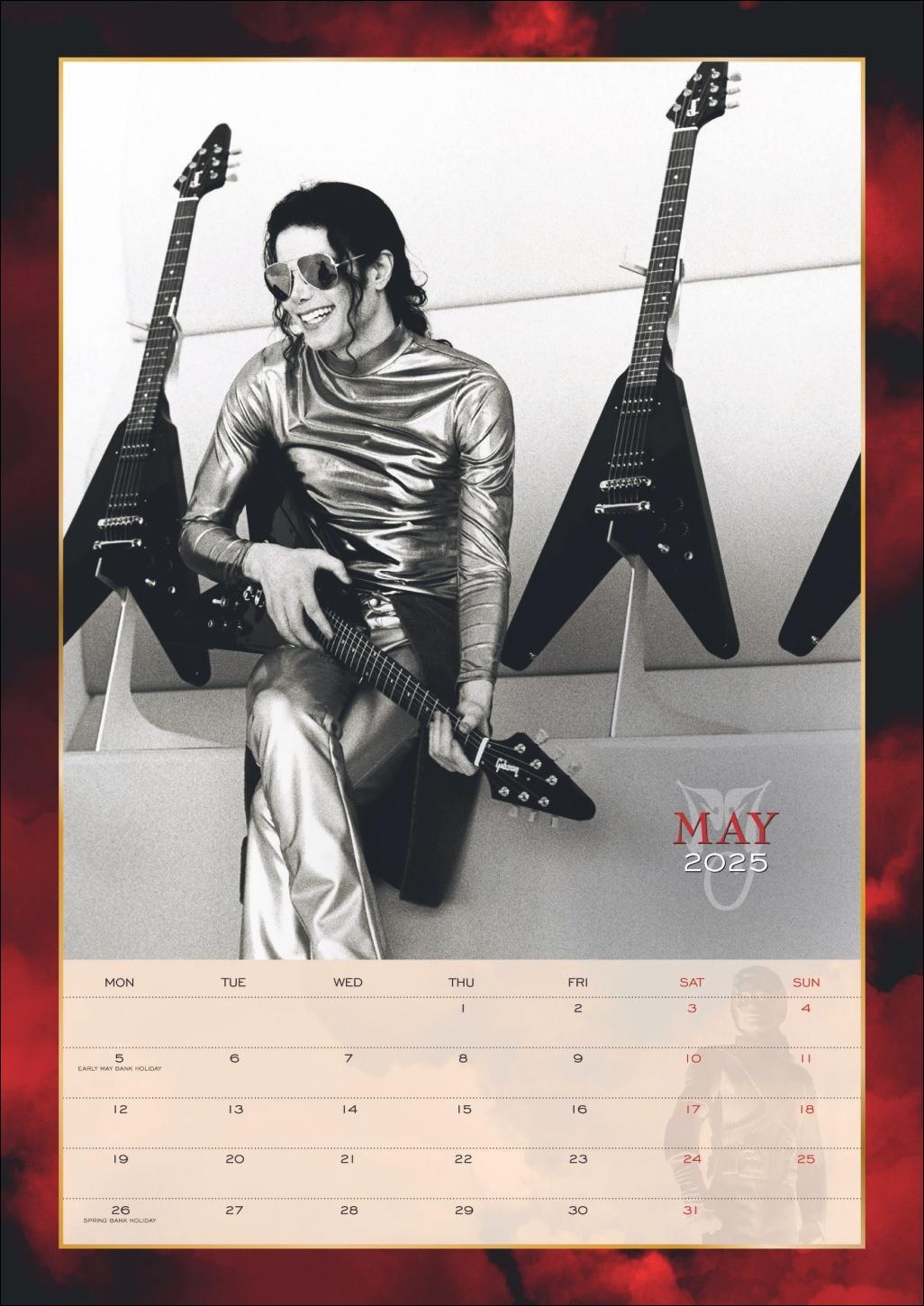 Bild: 9783840196737 | Michael Jackson Posterkalender 2025 | Michael Jackson | Kalender