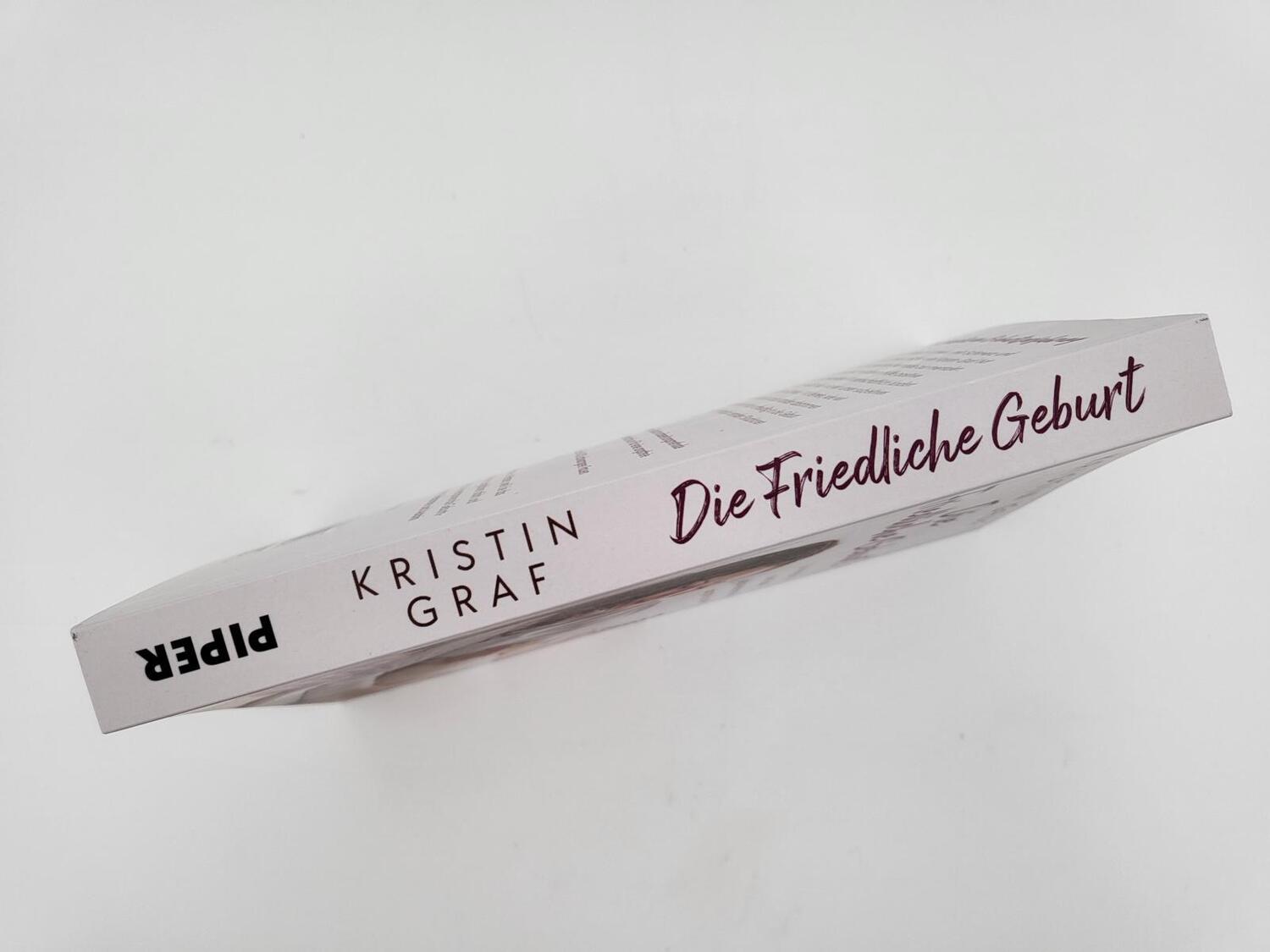 Bild: 9783492062350 | Die Friedliche Geburt | Kristin Graf | Taschenbuch | 352 S. | Deutsch