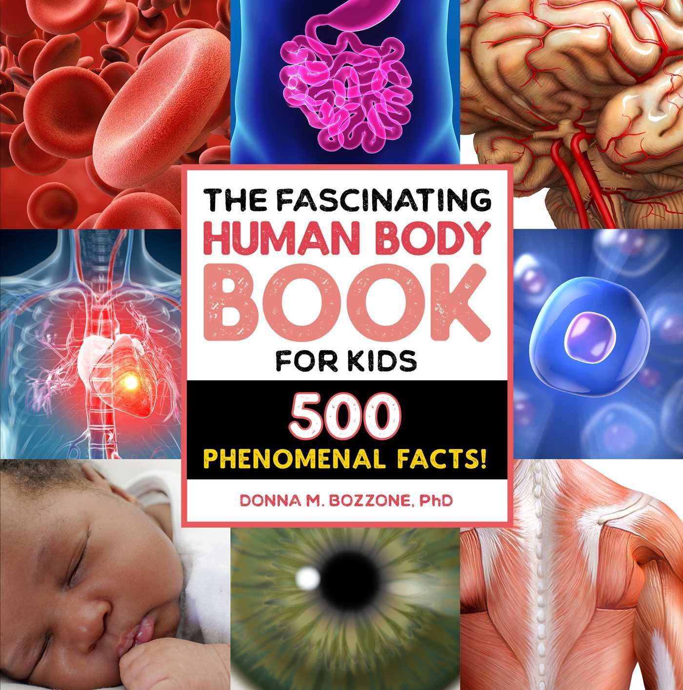 Cover: 9781685398125 | The Fascinating Human Body Book for Kids | 500 Phenomenal Facts!