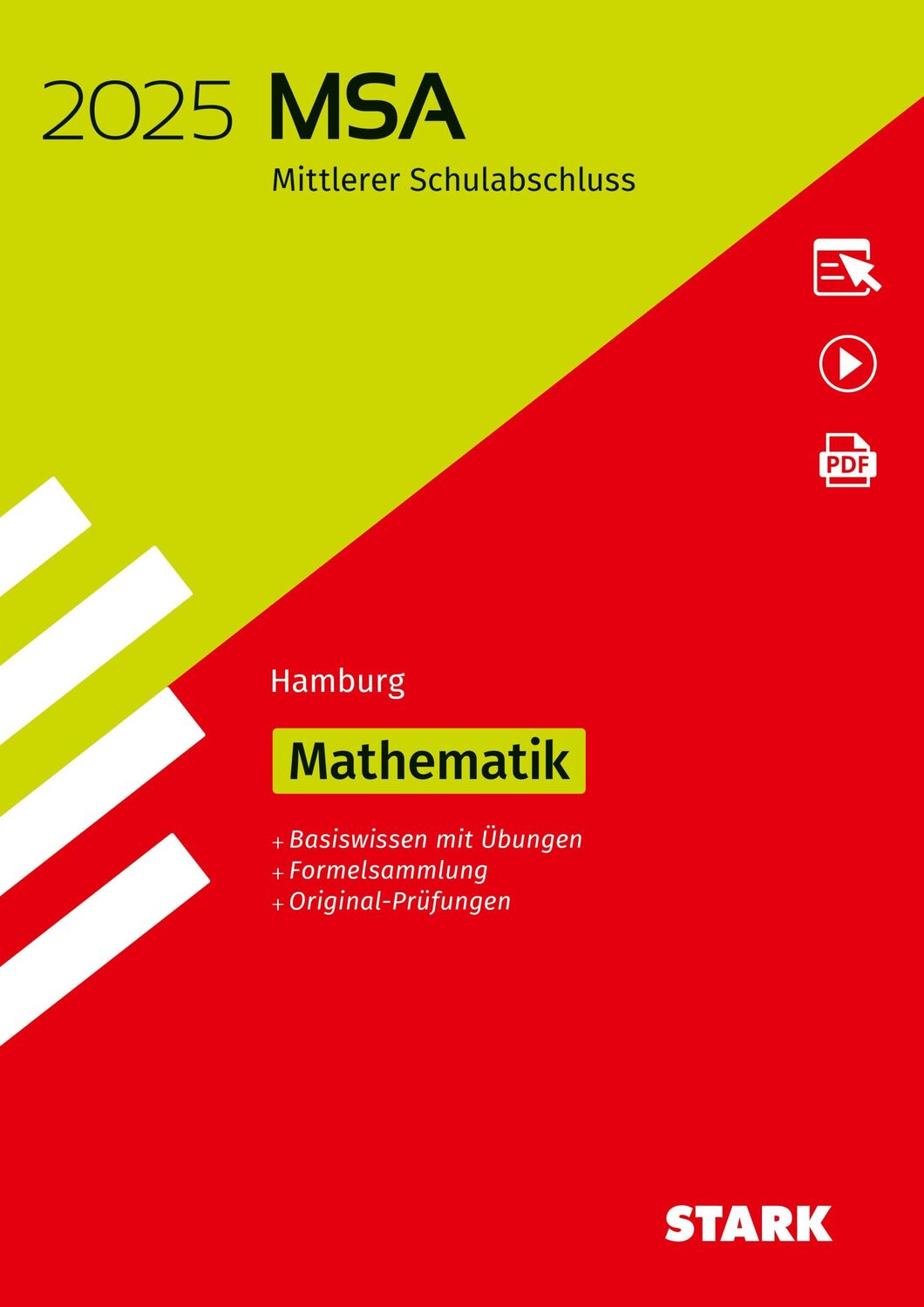 Cover: 9783849060091 | STARK Original-Prüfungen und Training MSA 2025 - Mathematik - Hamburg