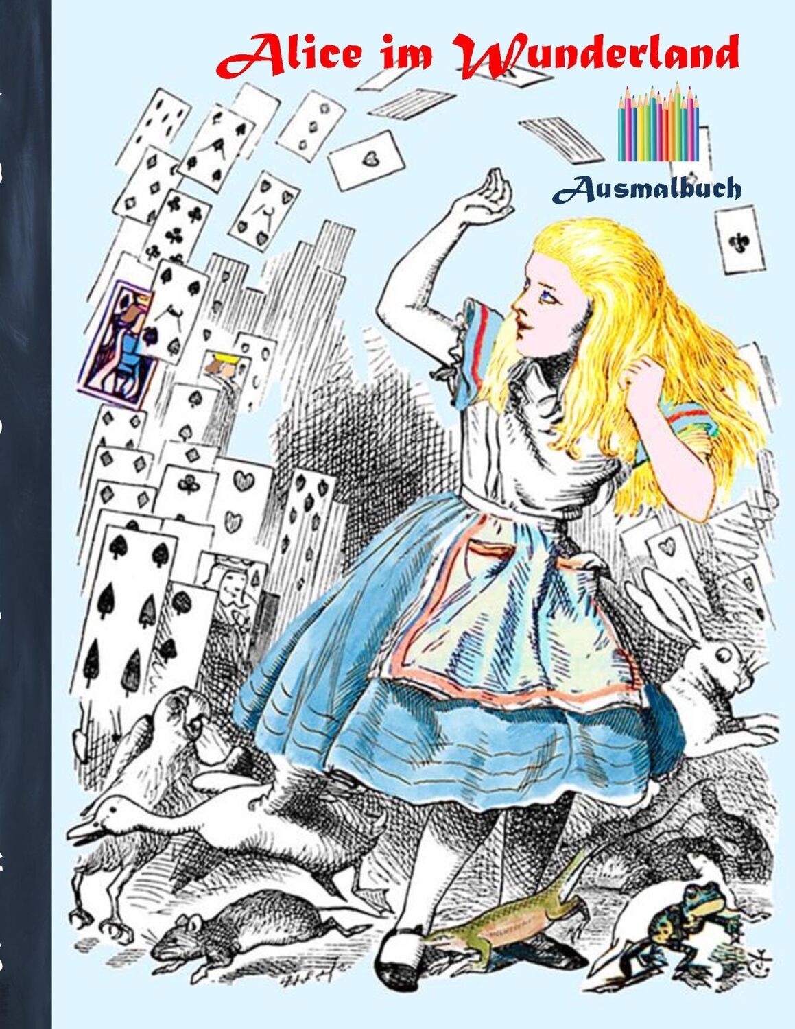 Cover: 9783741297502 | Alice im Wunderland (Ausmalbuch) | Luisa Rose | Taschenbuch | 40 S.