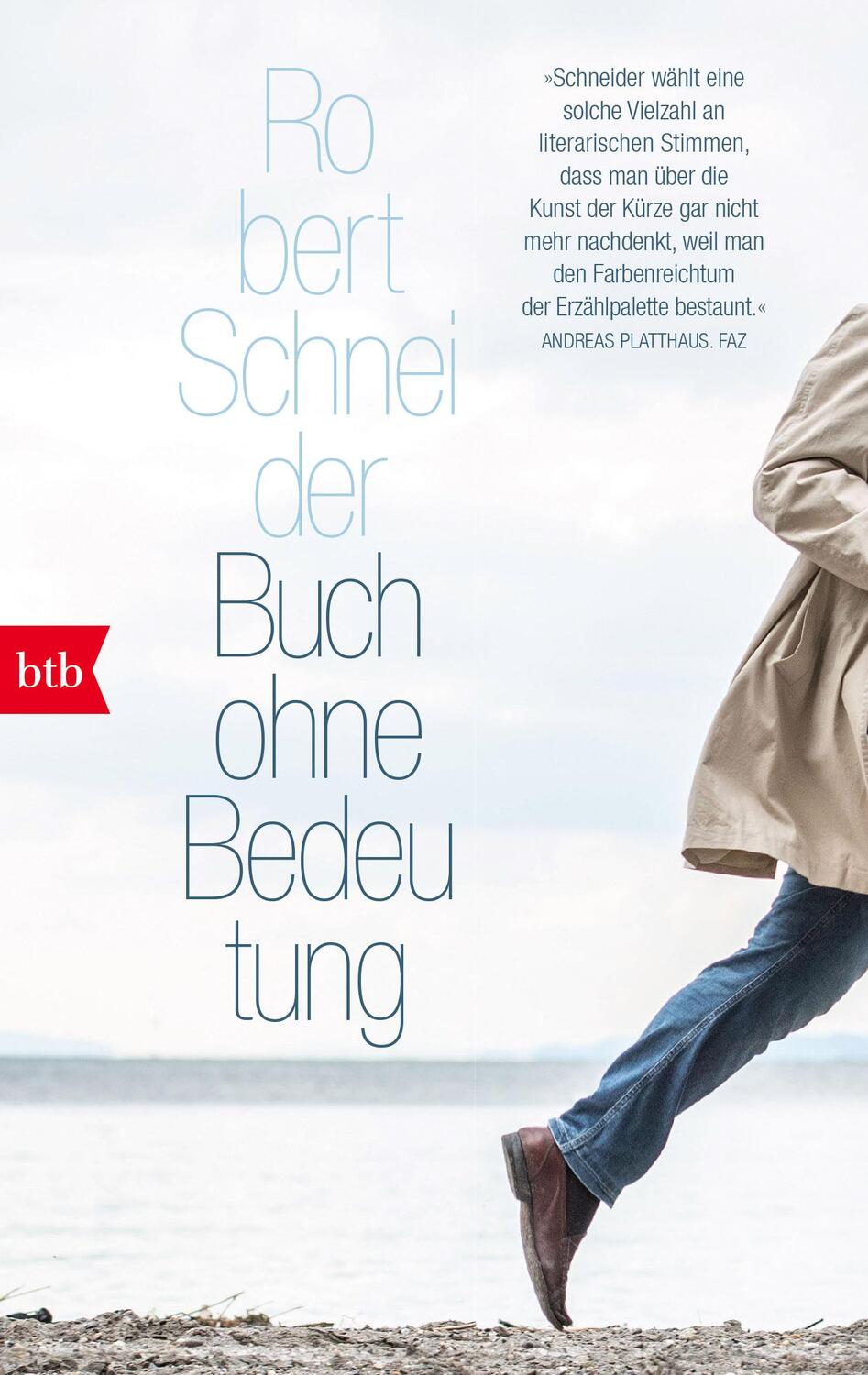 Cover: 9783442773510 | Buch ohne Bedeutung | Robert Schneider | Taschenbuch | 224 S. | 2024