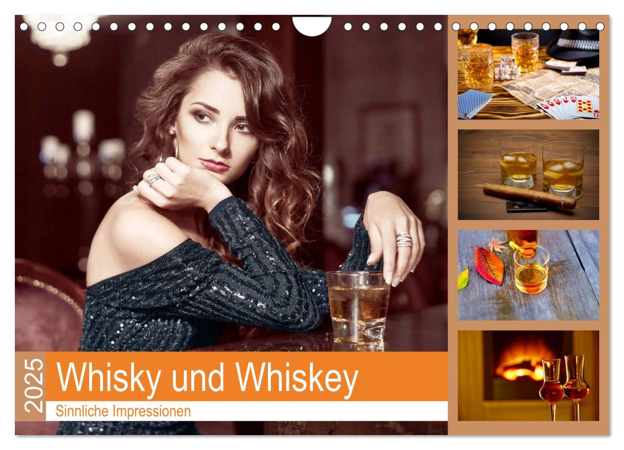 Cover: 9783435364756 | Whisky und Whiskey 2025. Sinnliche Impressionen (Wandkalender 2025...