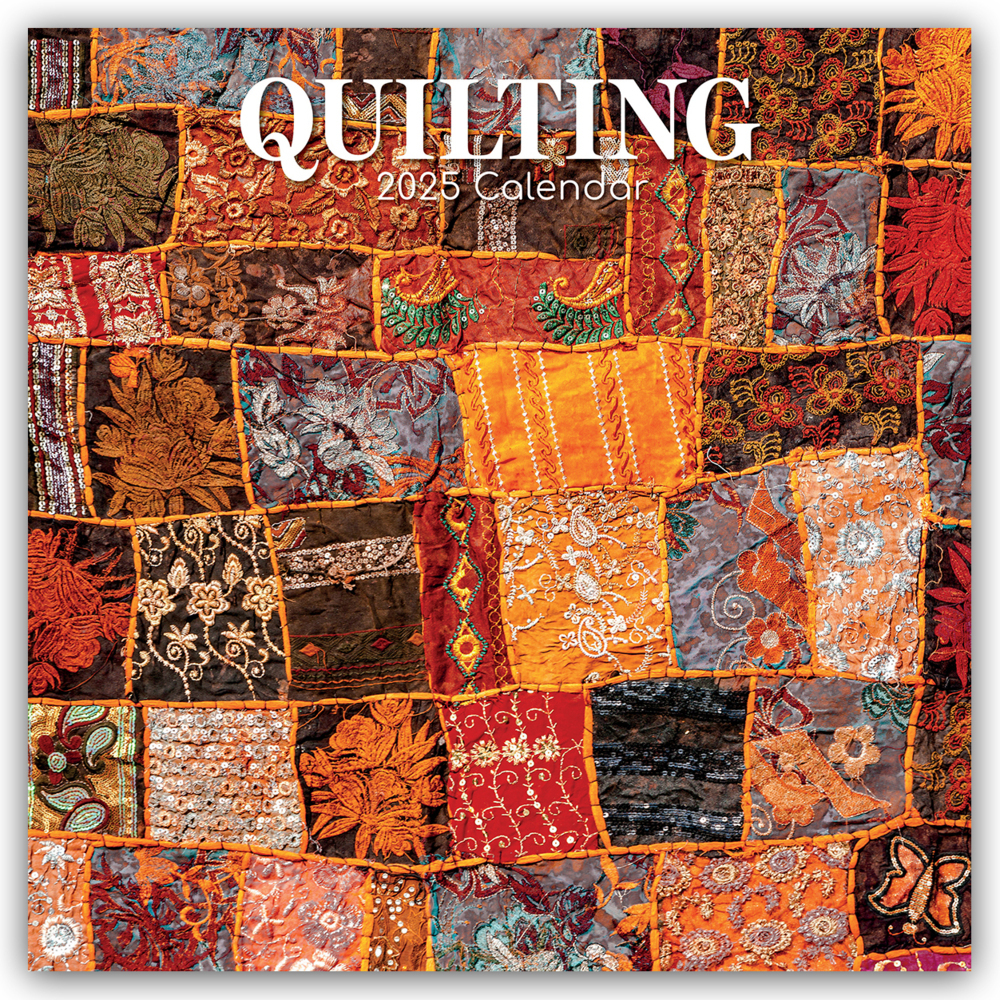 Cover: 9781835361757 | Quilting - Quilten 2025 - 16-Monatskalender | Ltd | Kalender | 14 S.