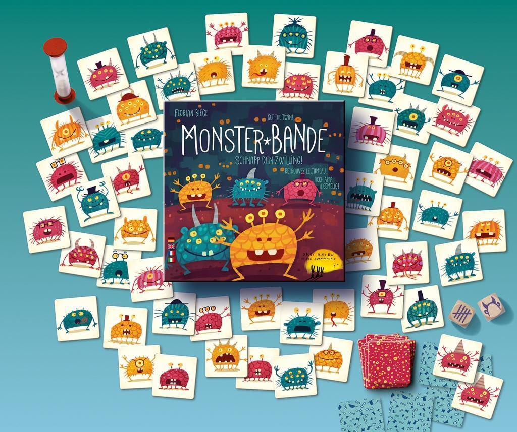 Bild: 9783941345355 | Monster-Bande | Schnapp den Zwilling! | Florian Biege | Spiel | 2018