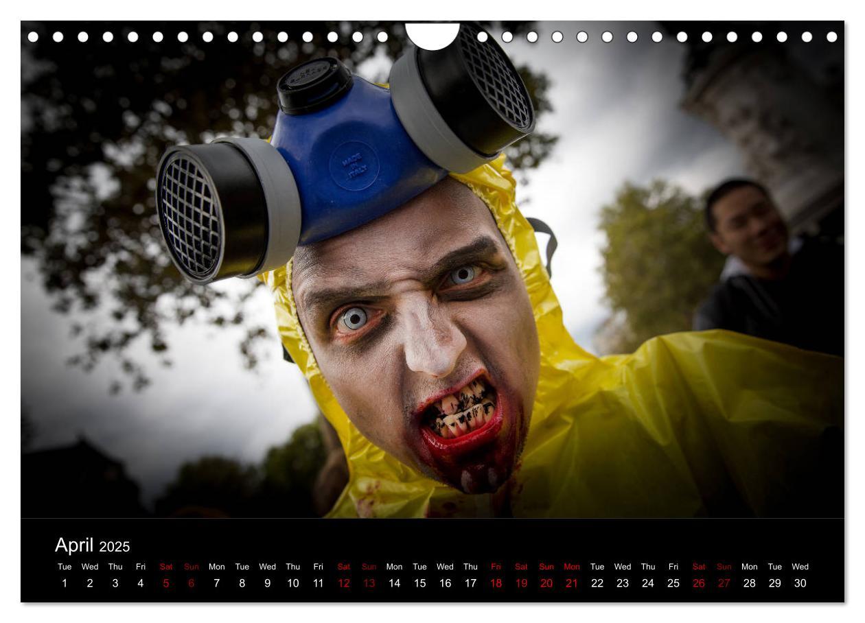 Bild: 9781325945467 | The walking dead (Wall Calendar 2025 DIN A4 landscape), CALVENDO 12...