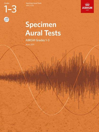 Cover: 9781848492561 | Specimen Aural Tests, Grades 1-3 with 2 CDs | new edition from 2011