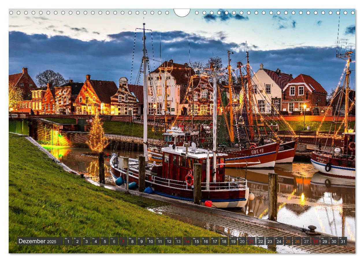 Bild: 9783383783128 | Bezauberndes Ostfriesland (Wandkalender 2025 DIN A3 quer), CALVENDO...