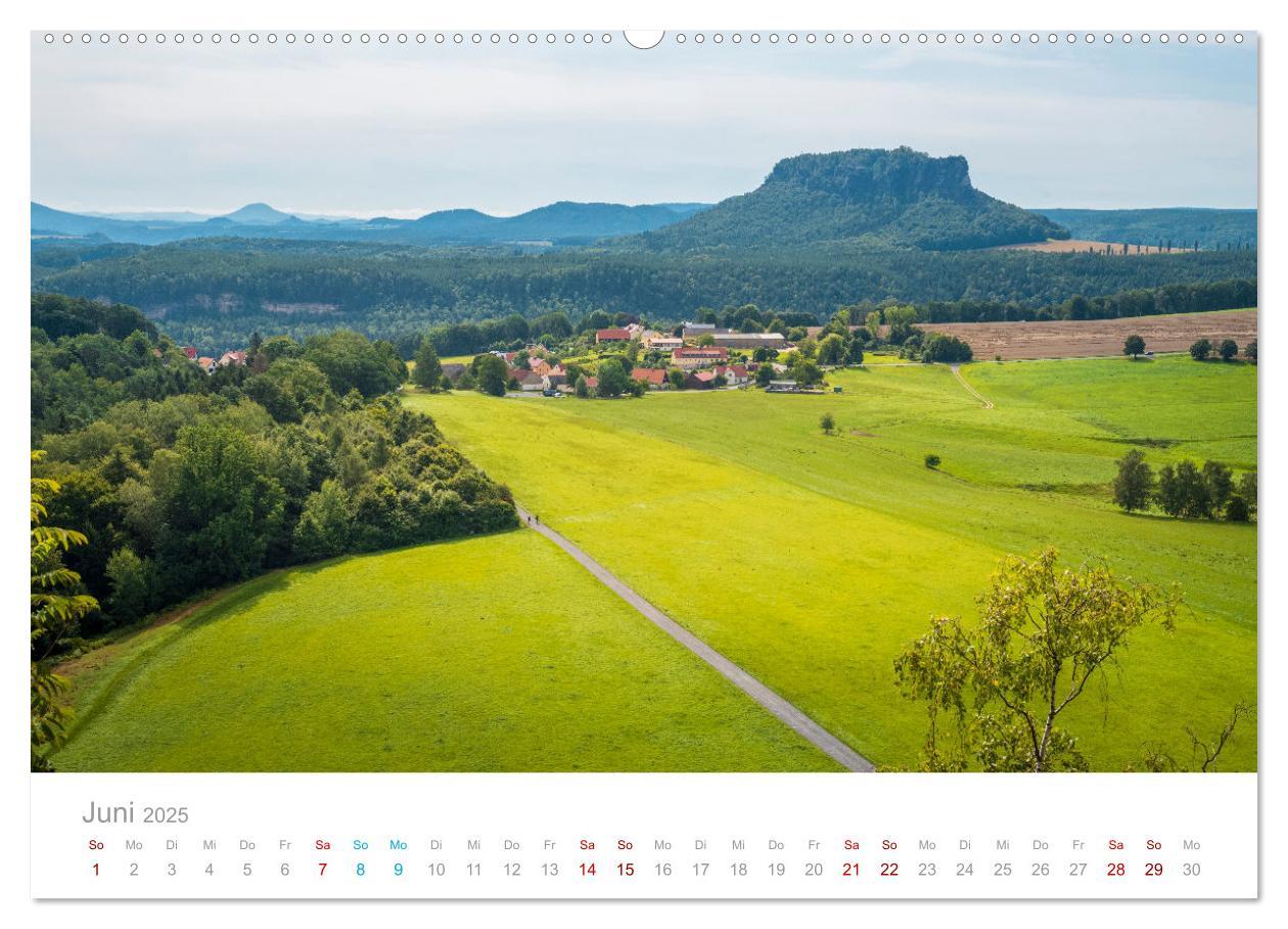 Bild: 9783435030774 | Sachsen - Eine stimmungsvolle Wanderung in Bildern (Wandkalender...