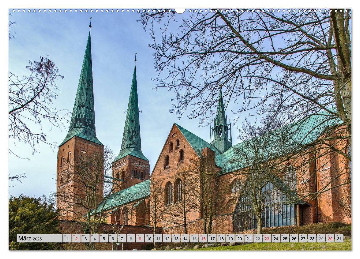 Bild: 9783435682645 | Hansestadt Lübeck (Wandkalender 2025 DIN A2 quer), CALVENDO...