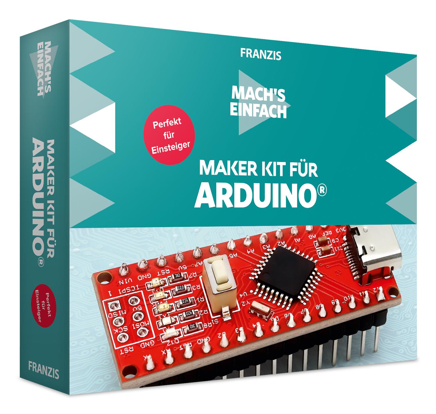 Cover: 4019631671936 | FRANZIS 671936 - Mach`s einfach - Maker Kit für Arduino Perfekt für...