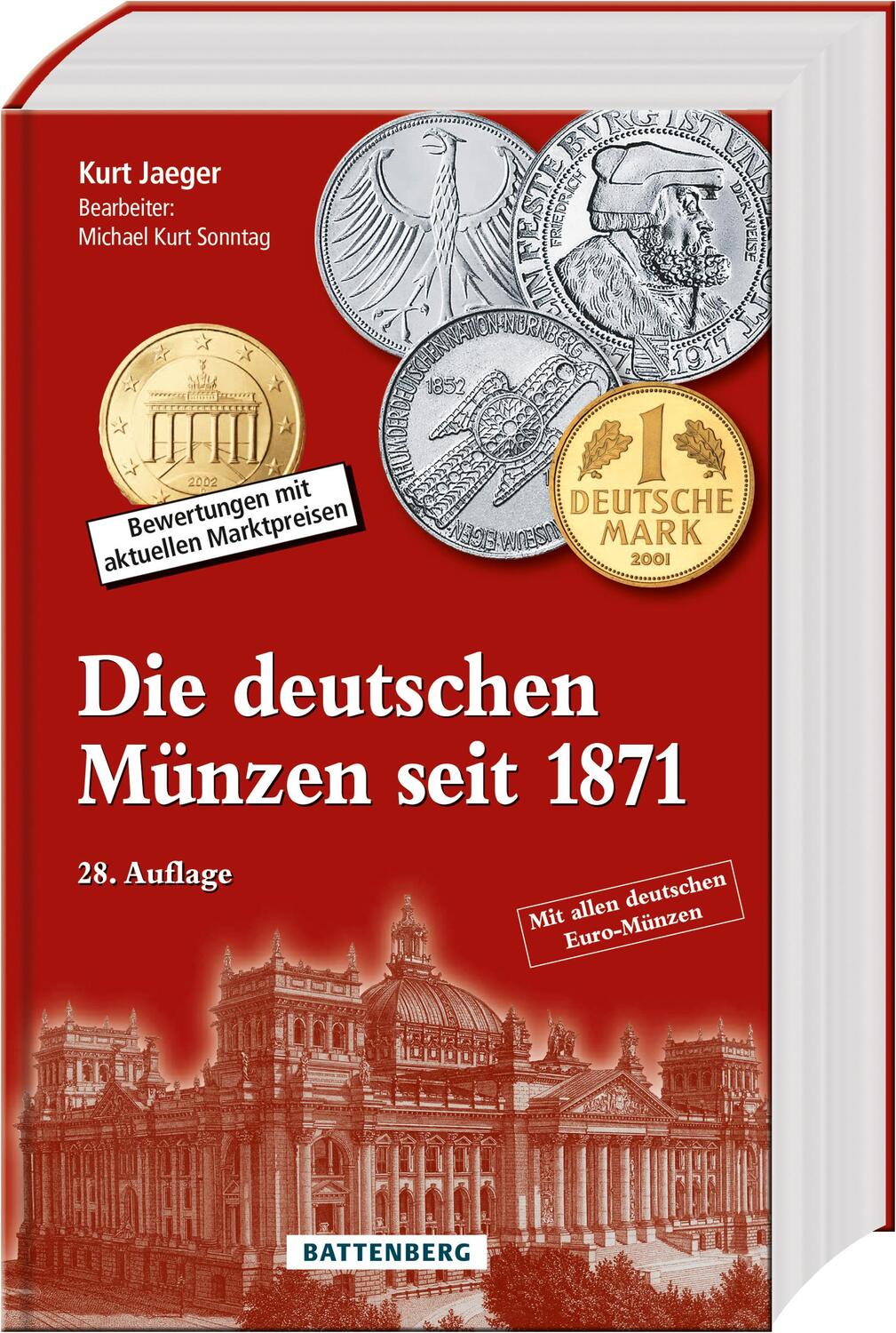 Cover: 9783866462366 | Die deutschen Münzen seit 1871 | Kurt Jaeger | Buch | 1032 S. | 2023