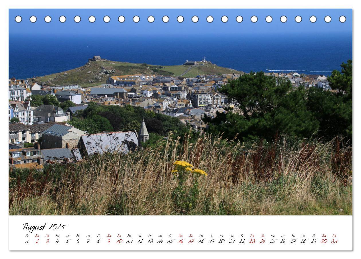 Bild: 9783435417247 | Reizvolles Südengland Devon und Cornwall (Tischkalender 2025 DIN A5...