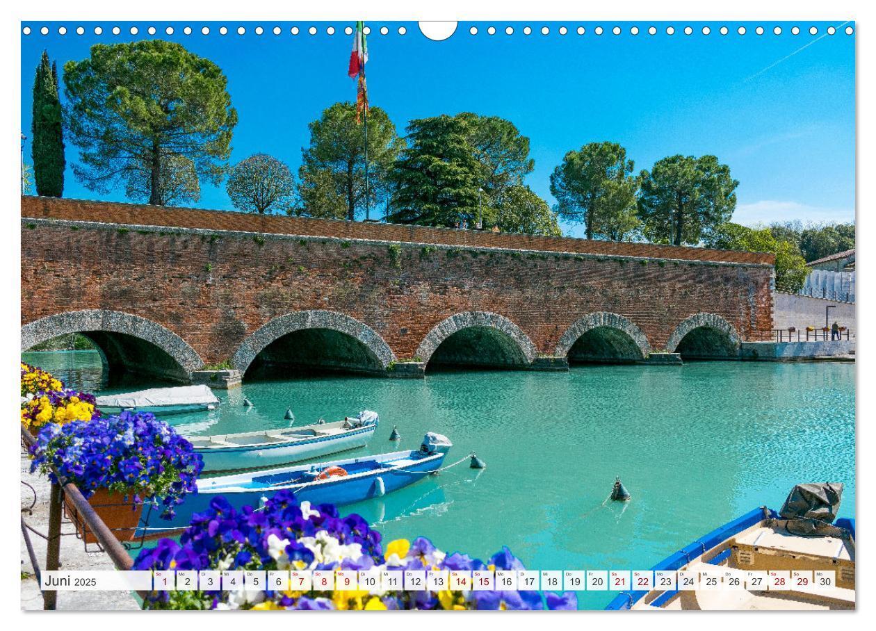 Bild: 9783383972324 | Traumziel am Gardasee. Peschiera del Garda (Wandkalender 2025 DIN...