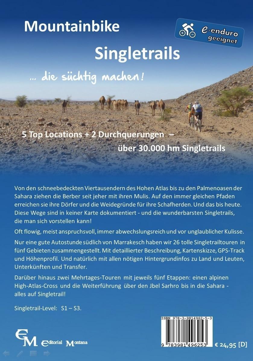 Bild: 9783981496253 | Die schönsten Singletrails Marokkos | Birgit Wenzl (u. a.) | Buch