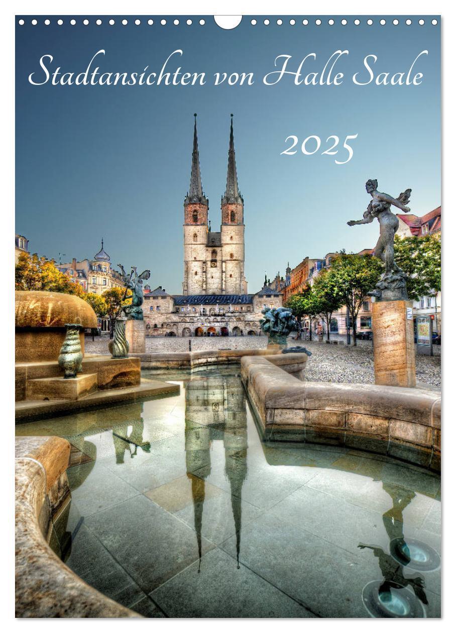 Cover: 9783457038697 | Stadtansichten von Halle Saale 2025 (Wandkalender 2025 DIN A3...