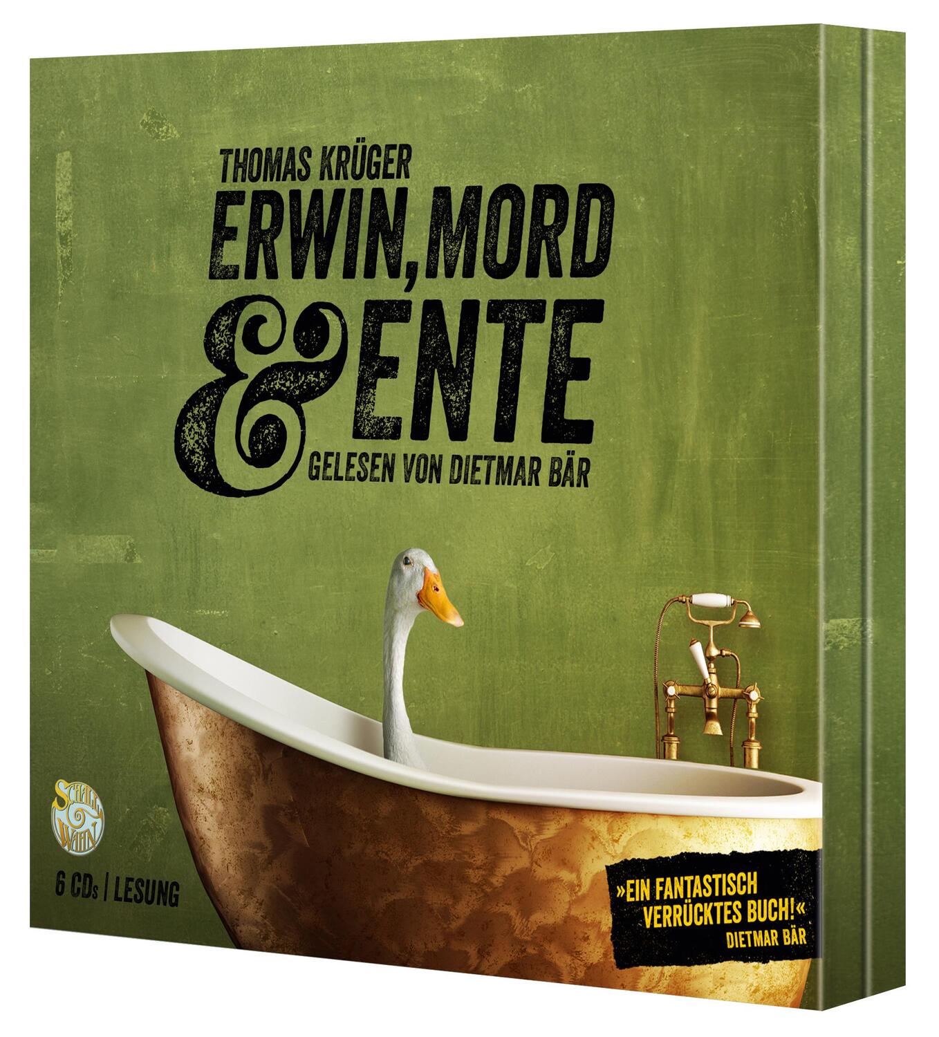 Bild: 9783837122626 | Erwin, Mord & Ente | Thomas Krüger | Audio-CD | 6 Audio-CDs | Deutsch