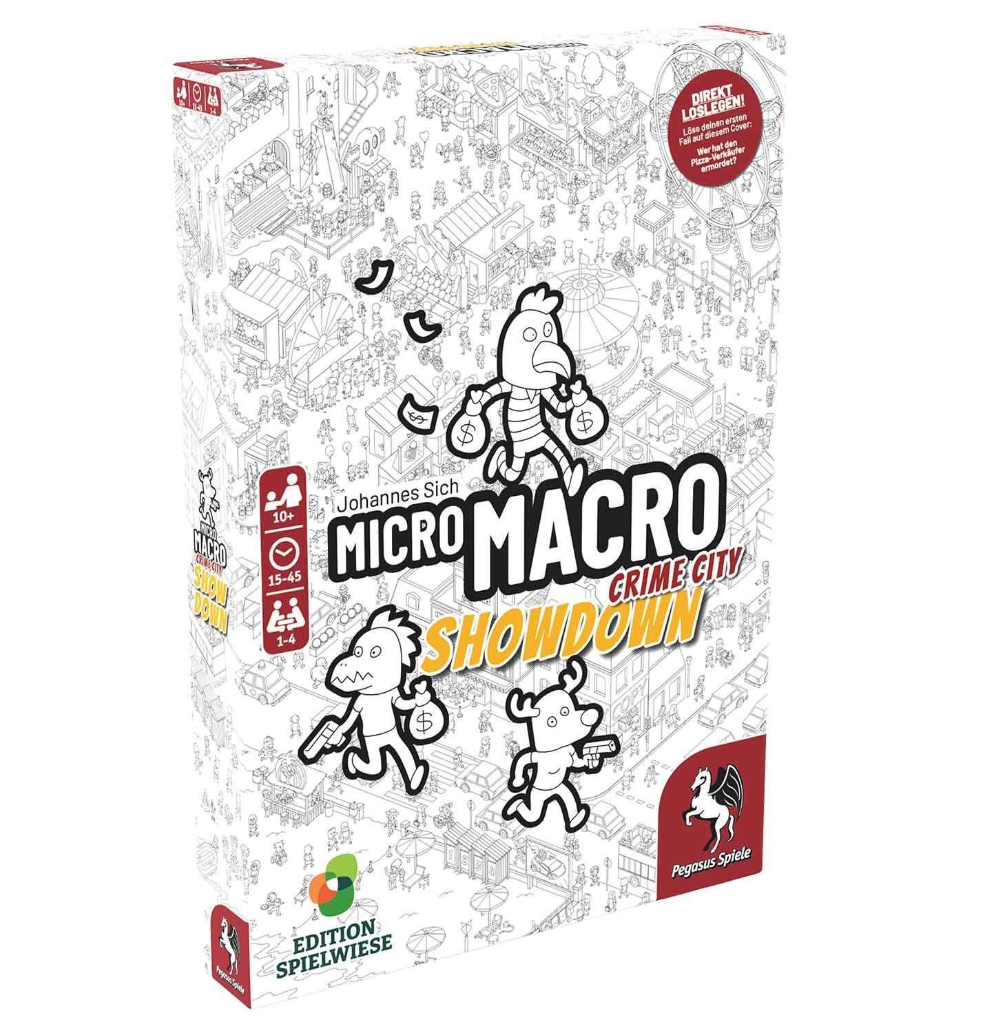 Cover: 4250231735851 | MicroMacro: Crime City 4 - Showdown (Edition Spielwiese) | Spiel