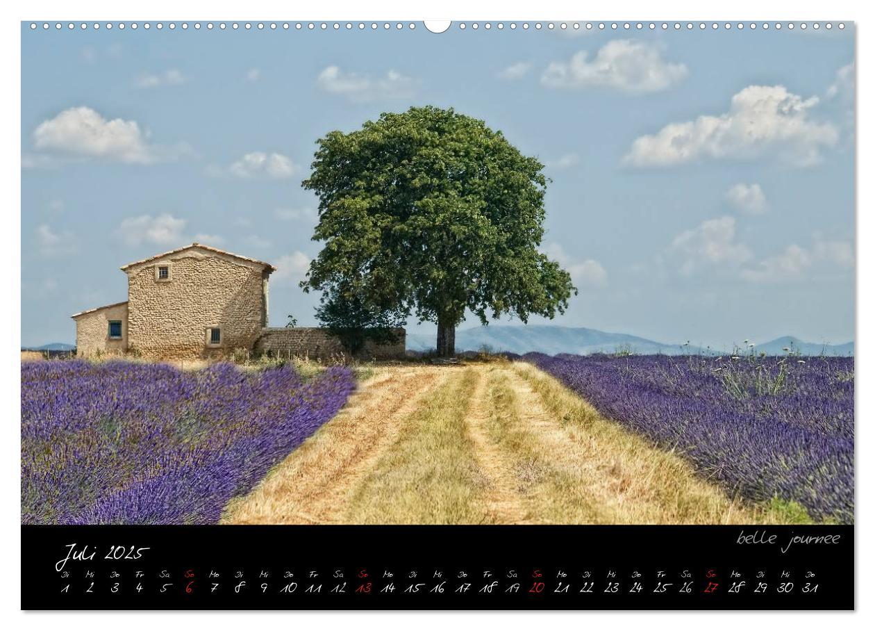 Bild: 9783435755165 | Provence romantique (hochwertiger Premium Wandkalender 2025 DIN A2...