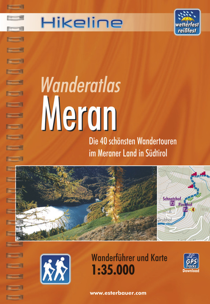 Cover: 9783850005319 | Wanderatlas Meran | Buch | 176 S. | Deutsch | 2010 | Esterbauer Verlag