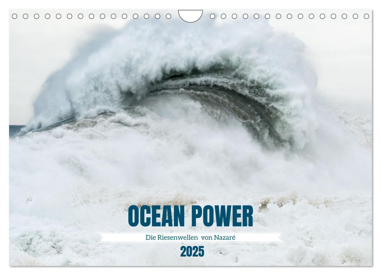 Cover: 9783457199497 | OCEAN POWER - Die Riesenwellen von Nazaré (Wandkalender 2025 DIN A4...