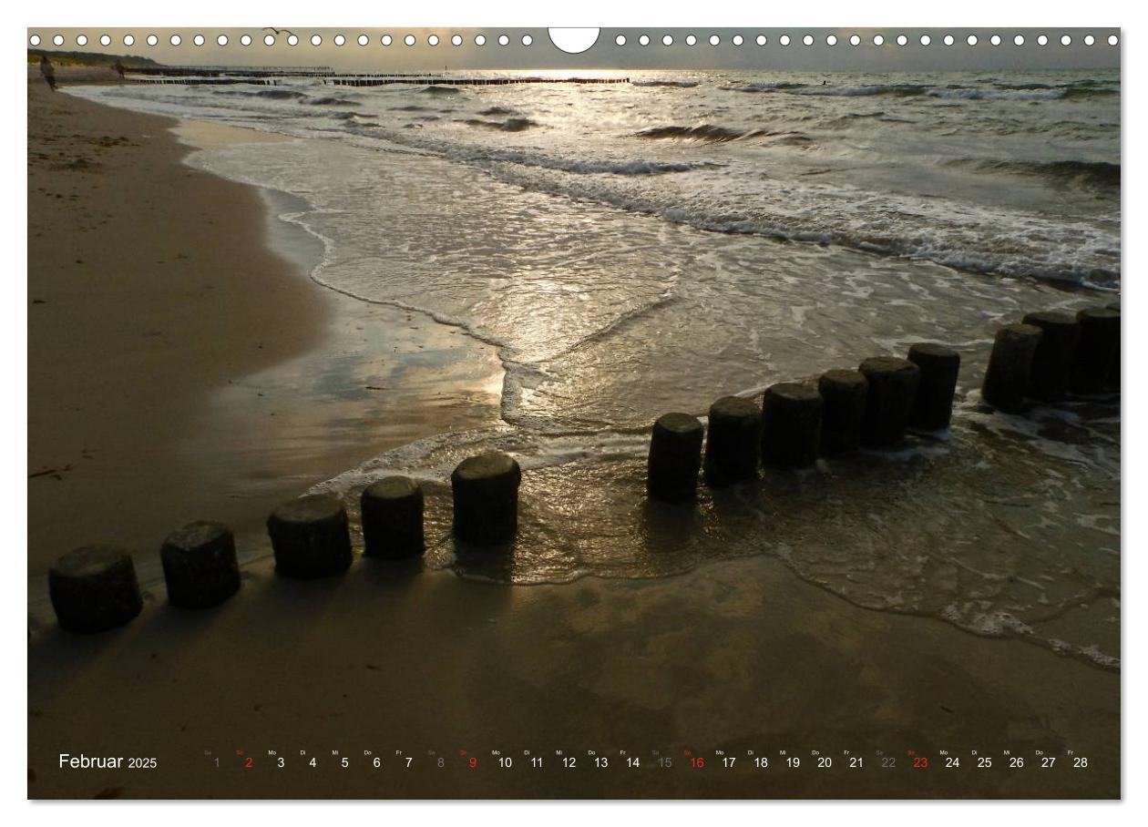 Bild: 9783435682850 | Wo de Ostseewellen trecken an den Strand 2025 (Wandkalender 2025...