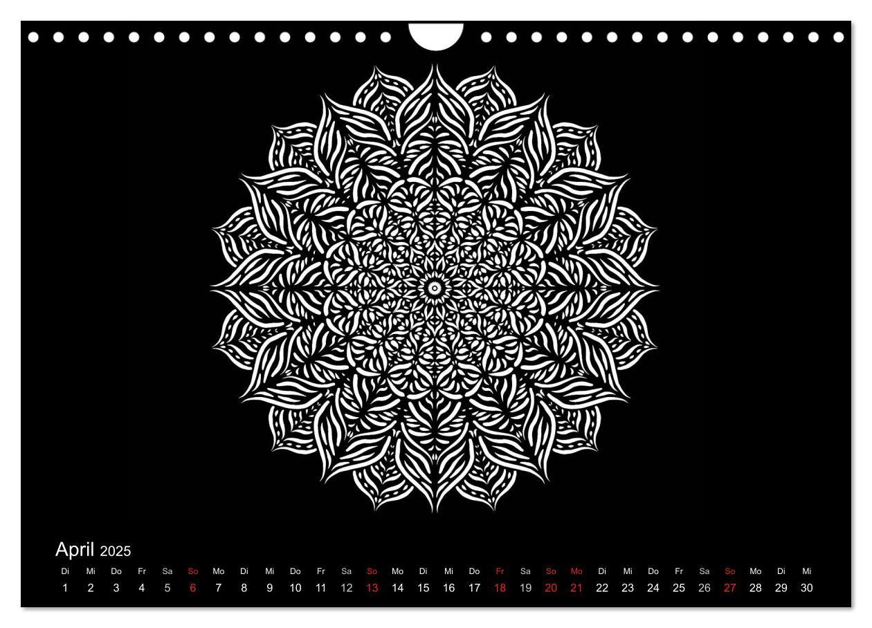 Bild: 9783435463725 | Entspannung und Ruhe durch Mandalas (Wandkalender 2025 DIN A4...