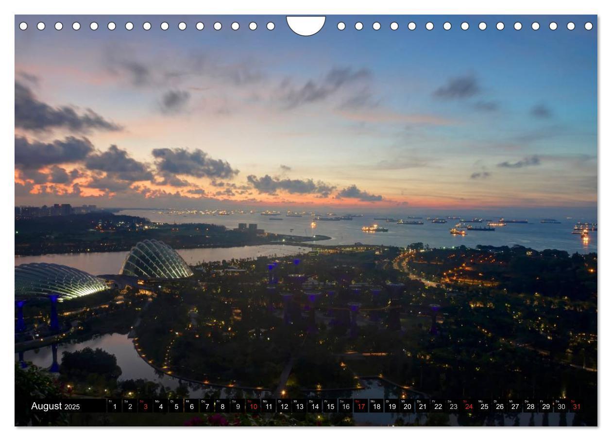 Bild: 9783435522613 | Singapur - Einzigartige Skylines (Wandkalender 2025 DIN A4 quer),...