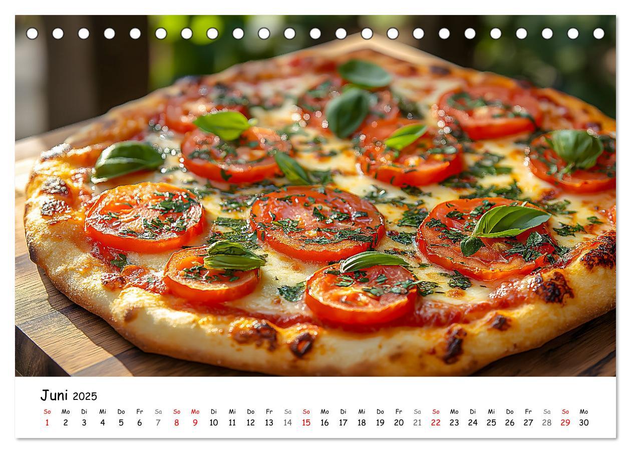 Bild: 9783457215838 | Pizza geht immer - Zu jeder Jahreszeit (Tischkalender 2025 DIN A5...