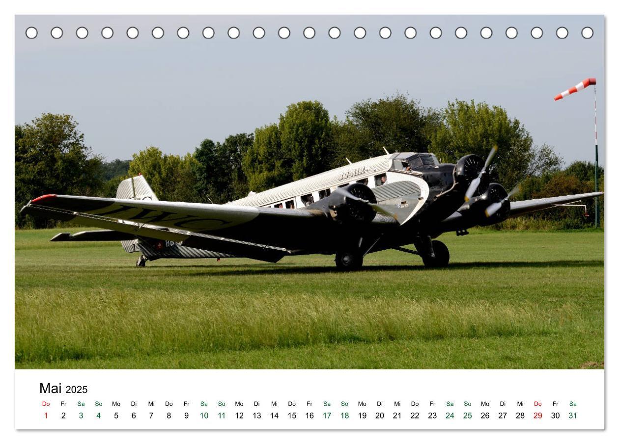 Bild: 9783435381319 | Junkers Ju 52 Die Legende (Tischkalender 2025 DIN A5 quer),...