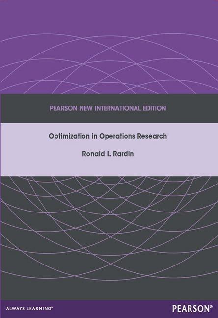 Cover: 9781292042473 | Optimization in Operations Research | Ronald Rardin | Taschenbuch