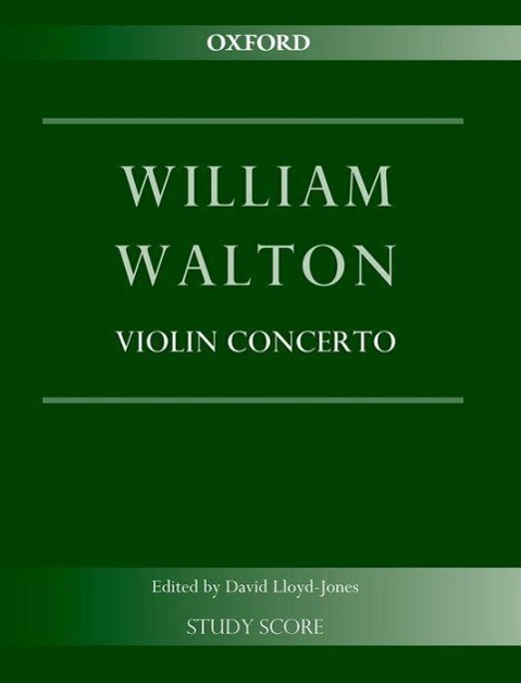 Cover: 9780193398153 | Violin Concerto | William Walton Edition | William Walton | Buch