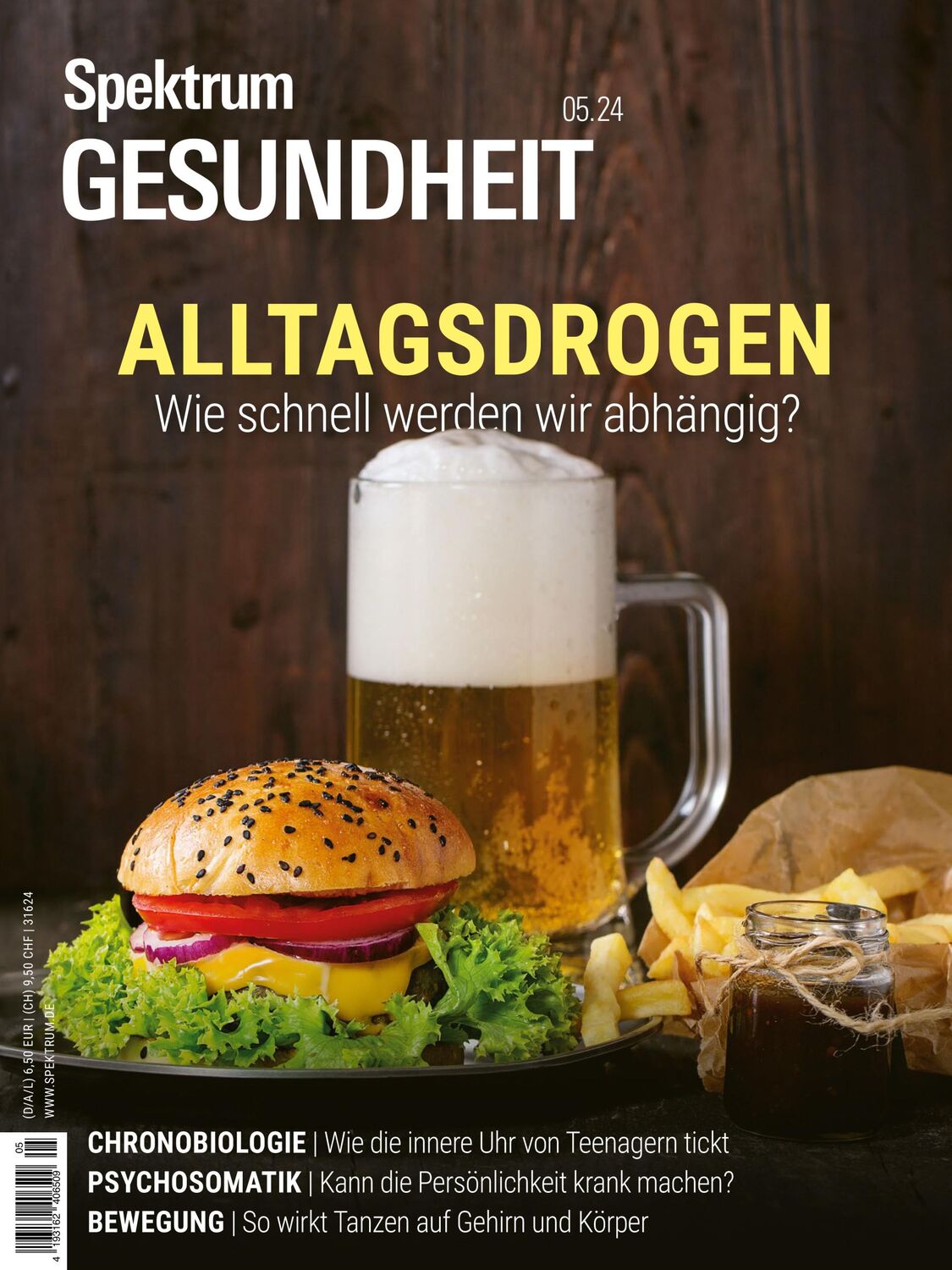 Cover: 9783958928428 | Spektrum Gesundheit 5/2024 Alltagsdrogen | Spektrum der Wissenschaft