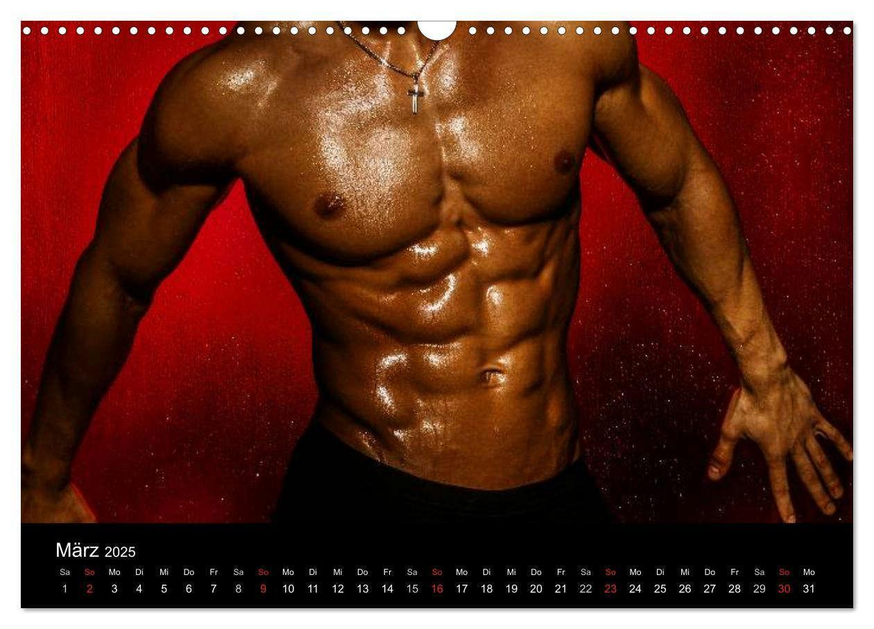 Bild: 9783435689248 | Männer - Erotische Gladiatoren (Wandkalender 2025 DIN A3 quer),...