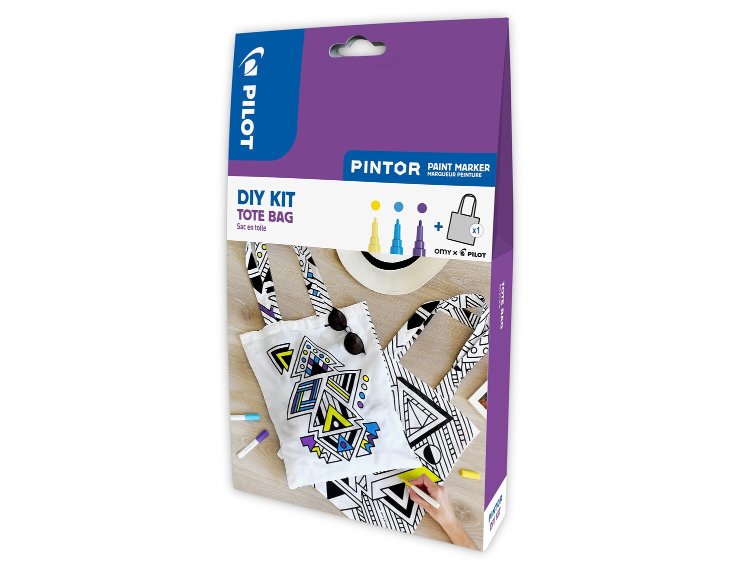 Cover: 3131910517481 | PILOT Kreativmarker PINTOR 3er DIY-Set + Jute Beutel | 2021 | PILOT