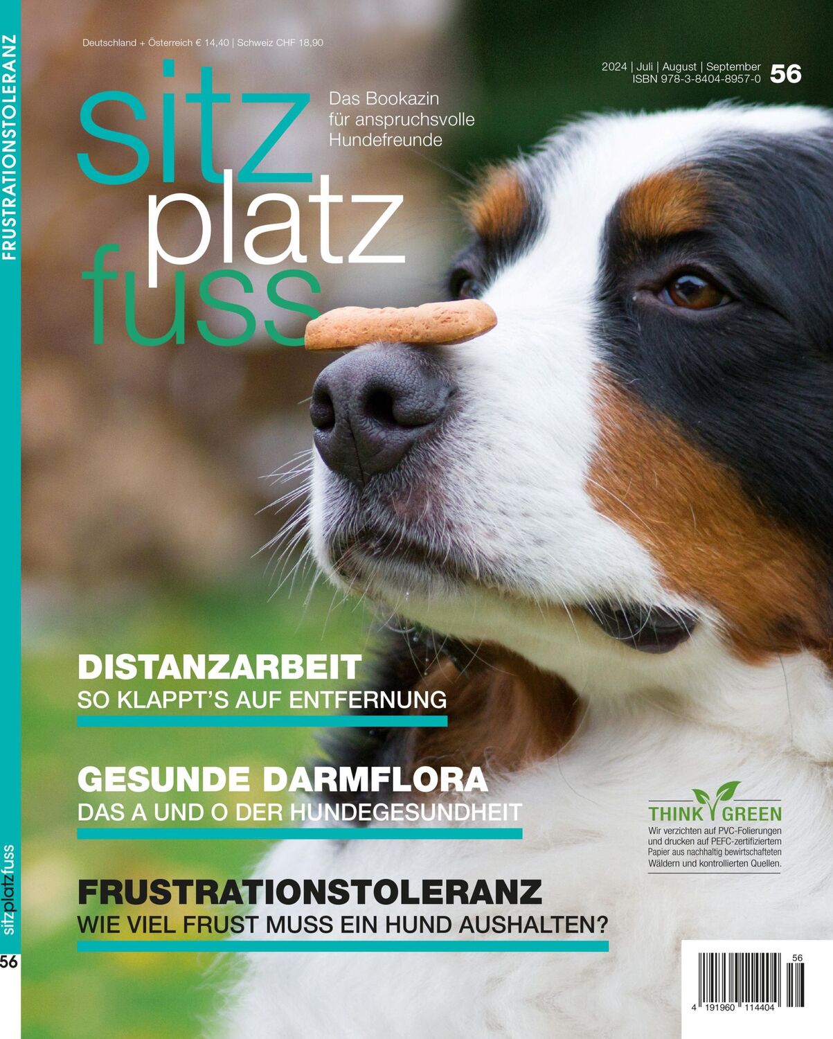 Cover: 9783840489570 | SitzPlatzFuss, Ausgabe 56 | Frustrationstoleranz | Verlag Cadmos