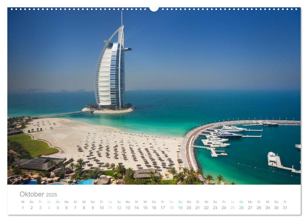 Bild: 9783435565993 | Dubai Architektur 2025 (Wandkalender 2025 DIN A2 quer), CALVENDO...