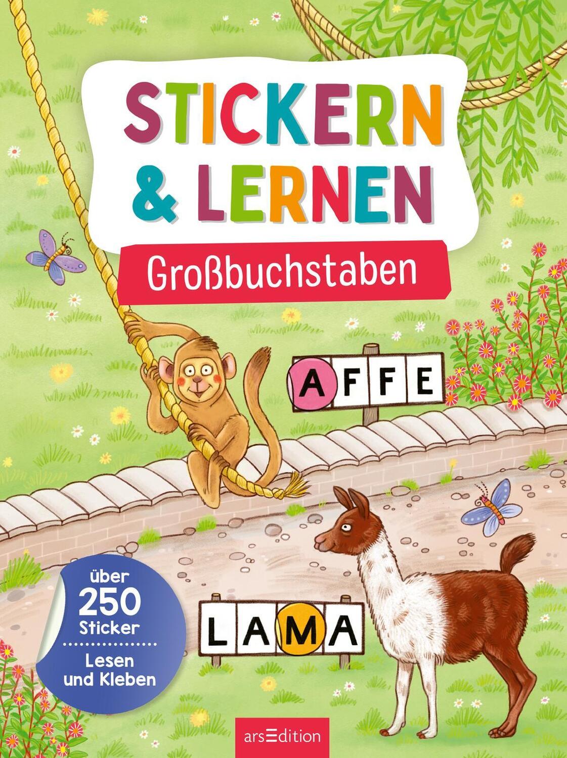 Bild: 9783845851716 | Stickern &amp; Lernen - Großbuchstaben | Taschenbuch | 40 S. | Deutsch