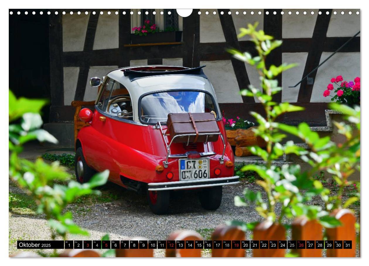 Bild: 9783435698042 | BMW Isetta - Die Knutschkugel (Wandkalender 2025 DIN A3 quer),...