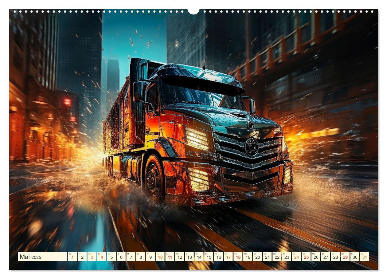 Bild: 9783383891823 | Truck Fantasien (Wandkalender 2025 DIN A2 quer), CALVENDO...