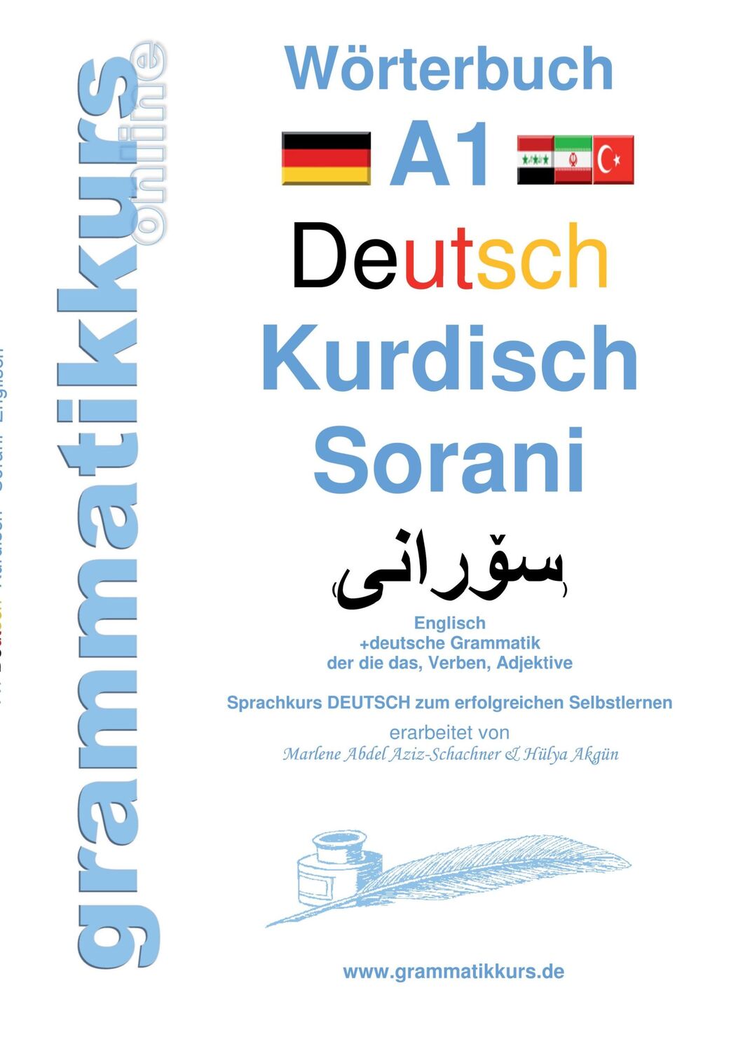 Cover: 9783738645576 | Wörterbuch Deutsch Kurdisch Sorani Niveau A1 | Marlene Schachner